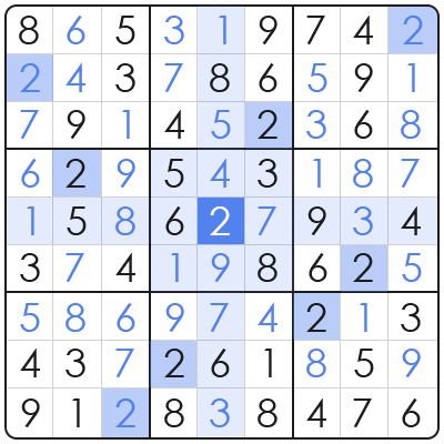 technique to solve sudoku